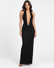 MISHA HALTER MAXI DRESS - Millie Blue