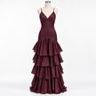 NIA RUFFLE MAXI DRESS - Millie Blue