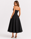 REENA CORSET MIDI DRESS Millie Blue