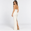 RIHANNA HALTER MAXI DRESS - Millie Blue
