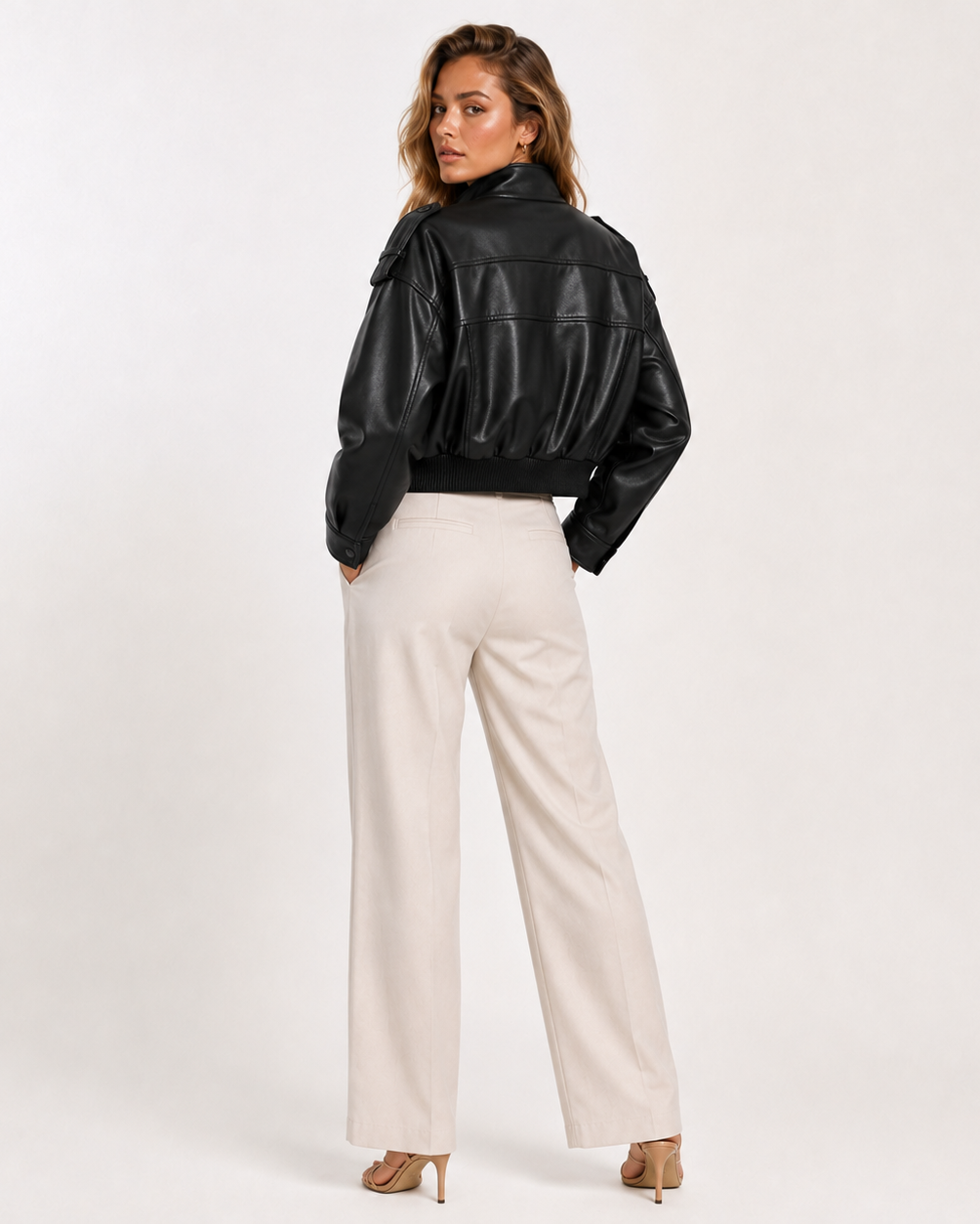 ROWAN BOMBER JACKET - Millie Blue