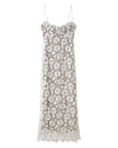 SERAPHINE LACE MIDI DRESS - Millie Blue