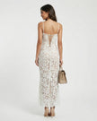 SERAPHINE LACE MIDI DRESS Millie Blue