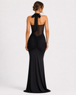 ZELLA MESH MAXI DRESS - Millie Blue